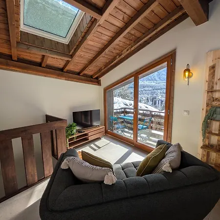 شقة Stunning New In With Mont Blanc Views